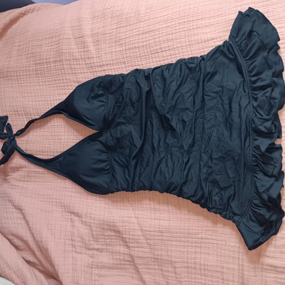 Black bathing suit